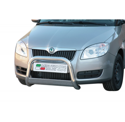 Defensa Delantera Acero Inox Skoda Roomster 07>