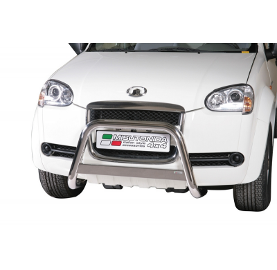 Defensa Delantera Acero Inox Great Wall Wingle S.C. 10/11