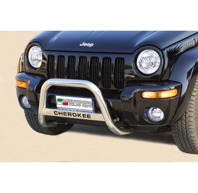 Defensa Delantera Acero Inox Jeep Cherokee 01/07