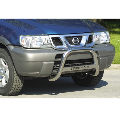 Defensa Delantera Acero Inox Nissan Terrano 3.0  3/5 Doors 02/07