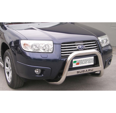 Defensa Delantera Acero Inox Subaru Forester 06/08