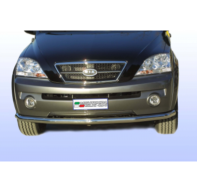 Defensa Delantera Acero Inox Kia Sorento 02/06