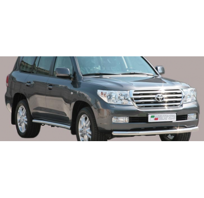 Defensa Delantera Acero Inox Toyota Land Cruiser V8 200 08>