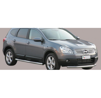 Defensa Delantera Acero Inox Nissan Qashqai +2 08>