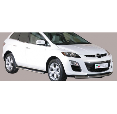 Defensa Delantera Acero Inox Mazda Cx7 10>