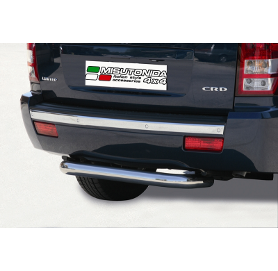 Defensa Trasera Acero Inox Diametro 50 Jeep Gran  Cherokee 05/10
