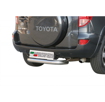 Defensa Trasera Acero Inox Diametro 50 Toyota Rav 4 06/09