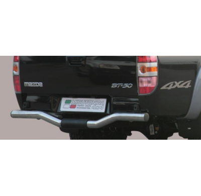 Defensa Trasera Acero Inox Diametro 76 Mazda Bt 50 07/09