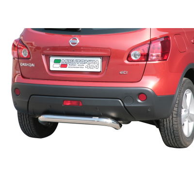Defensa Trasera Acero Inox Diametro 50 Nissan Qashqai 07/10