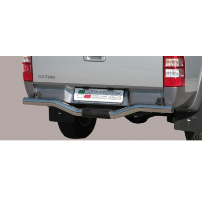 Defensa Trasera Acero Inox Diametro 76 Ford Ranger D.C.07/09