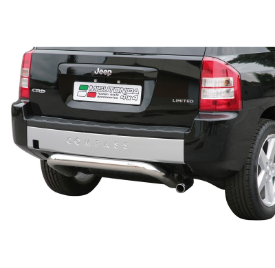 Defensa Trasera Acero Inox Diametro 50 Jeep Compass 07>