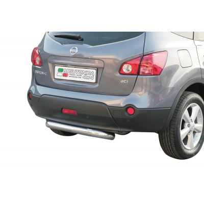 Defensa Trasera Acero Inox Diametro 50 Nissan Qashqai +2 08>