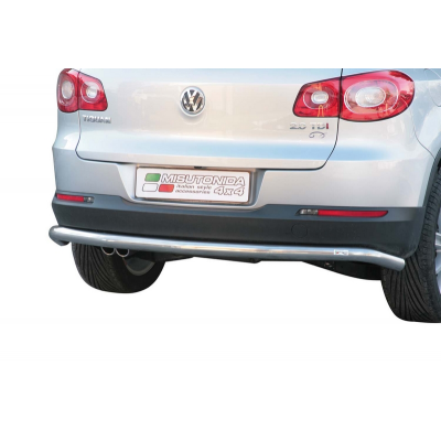 Defensa Trasera Acero Inox Diametro 50 Vw Tiguan 08>