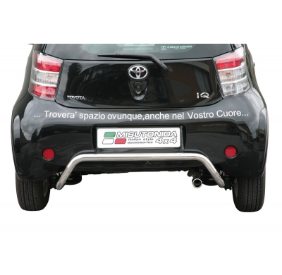 Defensa Trasera Acero Inox Diametro 50 Toyota Iq 09>