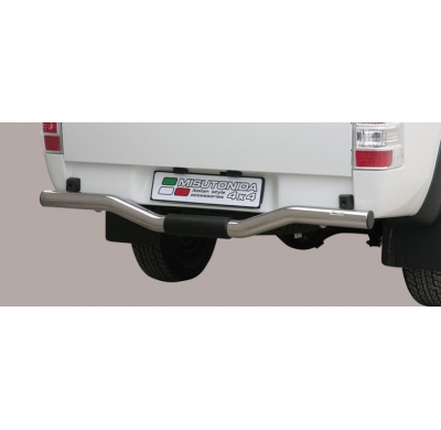Defensa Trasera Acero Inox Diametro 76 Ford Ranger D.C.09>