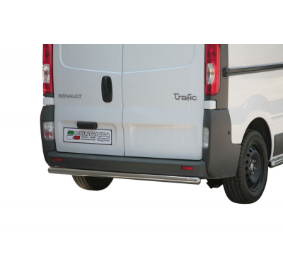 Defensa Trasera Acero Inox Diametro 50 Renault Trafic 07>
