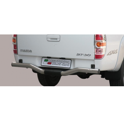 Defensa Trasera Acero Inox Diametro 76 Mazda Bt 50 09/12