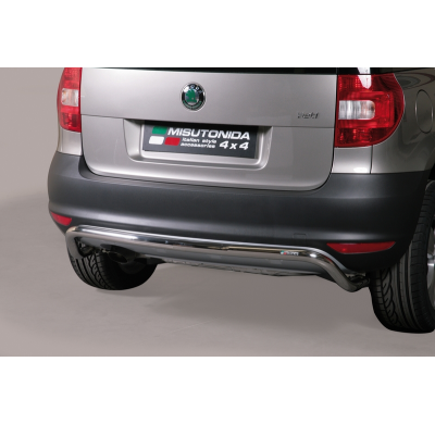 Defensa Trasera Acero Inox Diametro 50 Skoda Yeti 10>