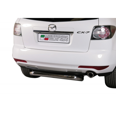 Defensa Trasera Acero Inox Diametro 50 Mazda Cx7 10>