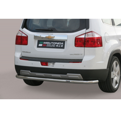 Defensa Trasera Acero Inox Diametro 50 Chevrolet Orlando