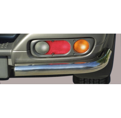 Defensa Trasera Acero Inox Diametro 63 Nissan Terrano Ii 3.0 3 Doors  00/07