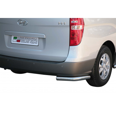 Defensa Trasera Acero Inox Diametro 63 Hyundai H1 08>