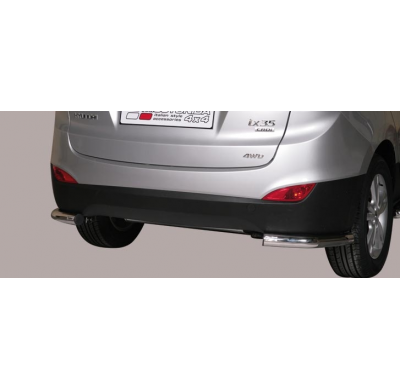 Defensa Trasera Acero Inox Diametro 63 Hyundai Ix35 10>