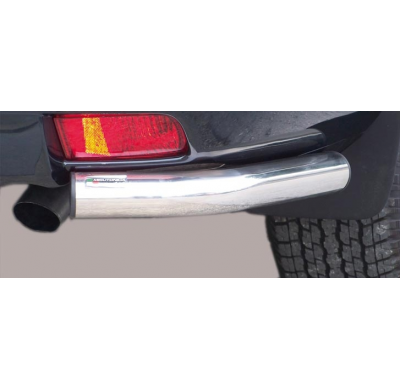 Defensa Trasera Acero Inox Diametro 63 Toyota Land Cruiser 150 3 Doors 09>
