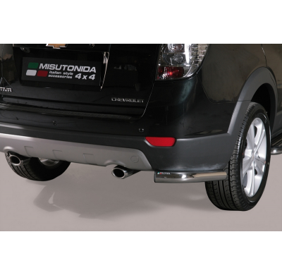 Defensa Trasera Acero Inox Diametro 63 Chevrolet Captiva 11>