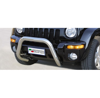 Defensa Delantera Acero Inox Jeep New Cherokee 01/07