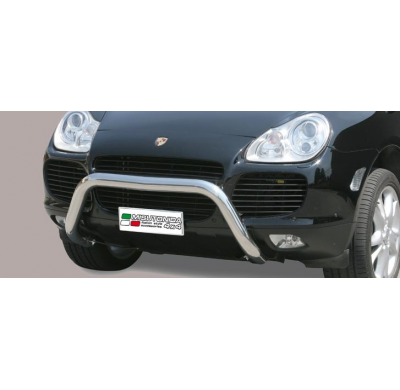 Defensa Delantera Acero Inox Porsche Cayenne 03>