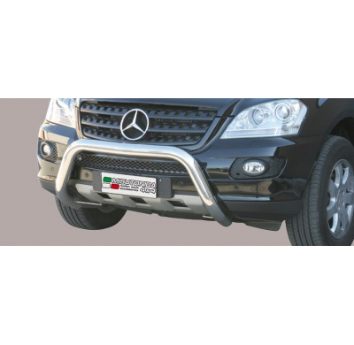 Defensa Delantera Acero Inox Mercedes Ml 06/08