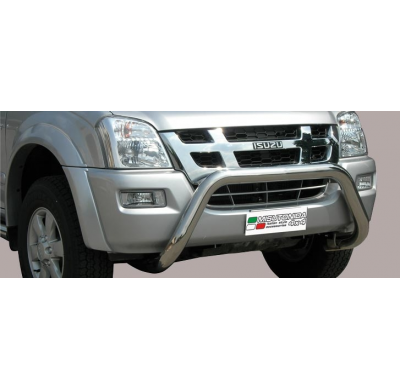 Defensa Delantera Acero Inox Isuzu D-Max 4 Road Map D.C.06