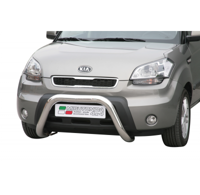 Defensa Delantera Acero Inox Kia Soul 09>