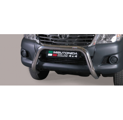 Defensa Delantera Acero Inox Toyota Hi Lux  11>