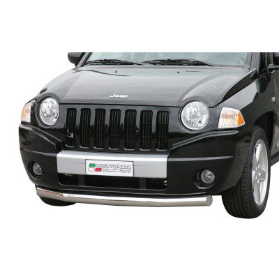 Defensa Delantera Acero Inox Jeep Compass 07/10