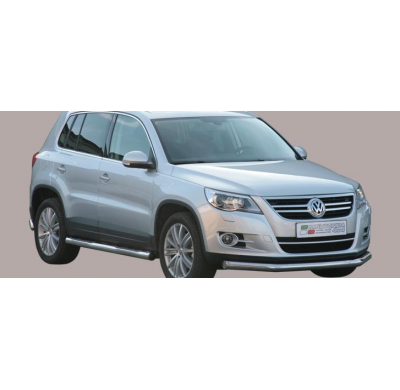 Defensa Delantera Acero Inox Vw Tiguan Sport & Style/Trend & Fun 08/11