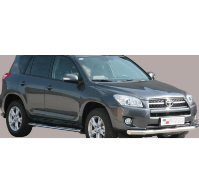 Defensa Delantera Acero Inox Toyota Rav 4 09>