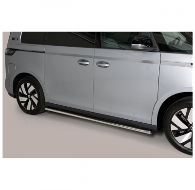 Estriberas laterales ovaladas en acero inoxidable VOLKSWAGEN Id.Buzz 2023 >  oval Acero Inox MISUTONIDA 4X4