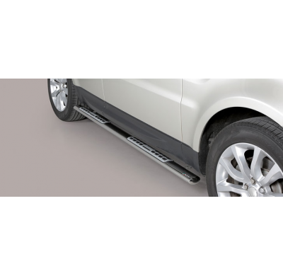 Estriberas Laterales Ovaladas Acero Inox Land Rover Range Rover Sport 14>   Misutonida Italia