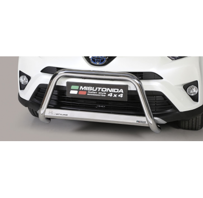Defensa Delantera Acero Inox Toyota Rav 4/Hybrid 16> Diametro 63 Homologada Misutonida