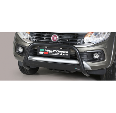 Defensa Delantera Acero Inox Fiat Fullback 16> Diametro 63 Homologada Misutonida