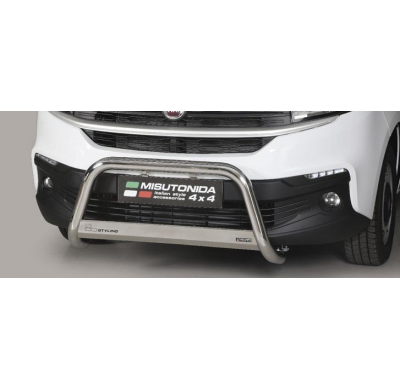 Defensa Delantera Acero Inox Fiat Talento 16> Diametro 63 Homologada Misutonida