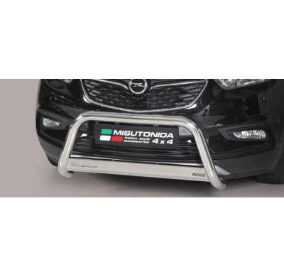 Defensa Delantera Acero Inox Opel Mokka X ø 63 Homologada - Misutonida Italia