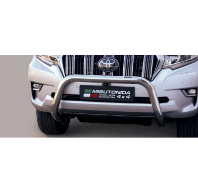 Defensa Delantera Acero Inox Toyota Land Cruiser 150 18> (Suitable With Camera and Park Sensors) ø 76 Homologada - Misutonida It
