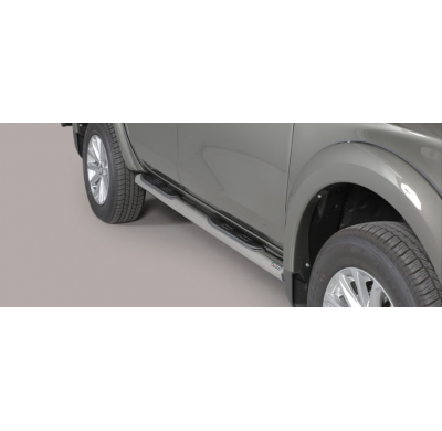Estriberas Laterales Acero Inox Mitsubishi L200 Double Cab 15>   Misutonida Italia