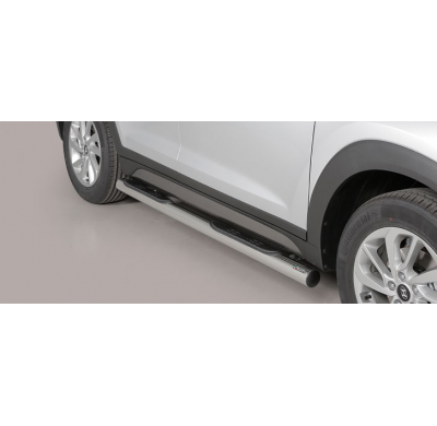 Estriberas Laterales Acero Inox Hyundai Tucson 15>   Misutonida Italia