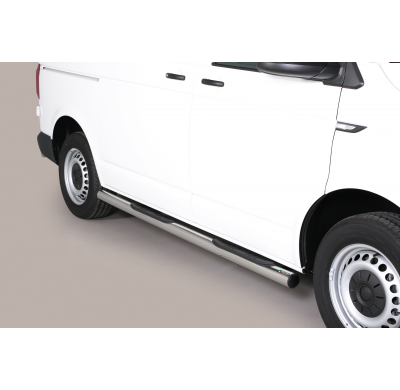 Estriberas Laterales Acero Inox Vw T6 15> Short Wheel Base   Misutonida Italia