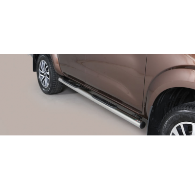 Estriberas Laterales Acero Inox Nissan Np 300 Navara D.C. 16>   Misutonida Italia