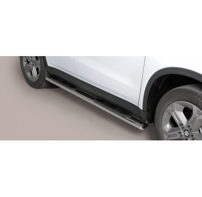 Estriberas Laterales Ovaladas Acero Inox Suzuki Vitara 15>   Misutonida Italia